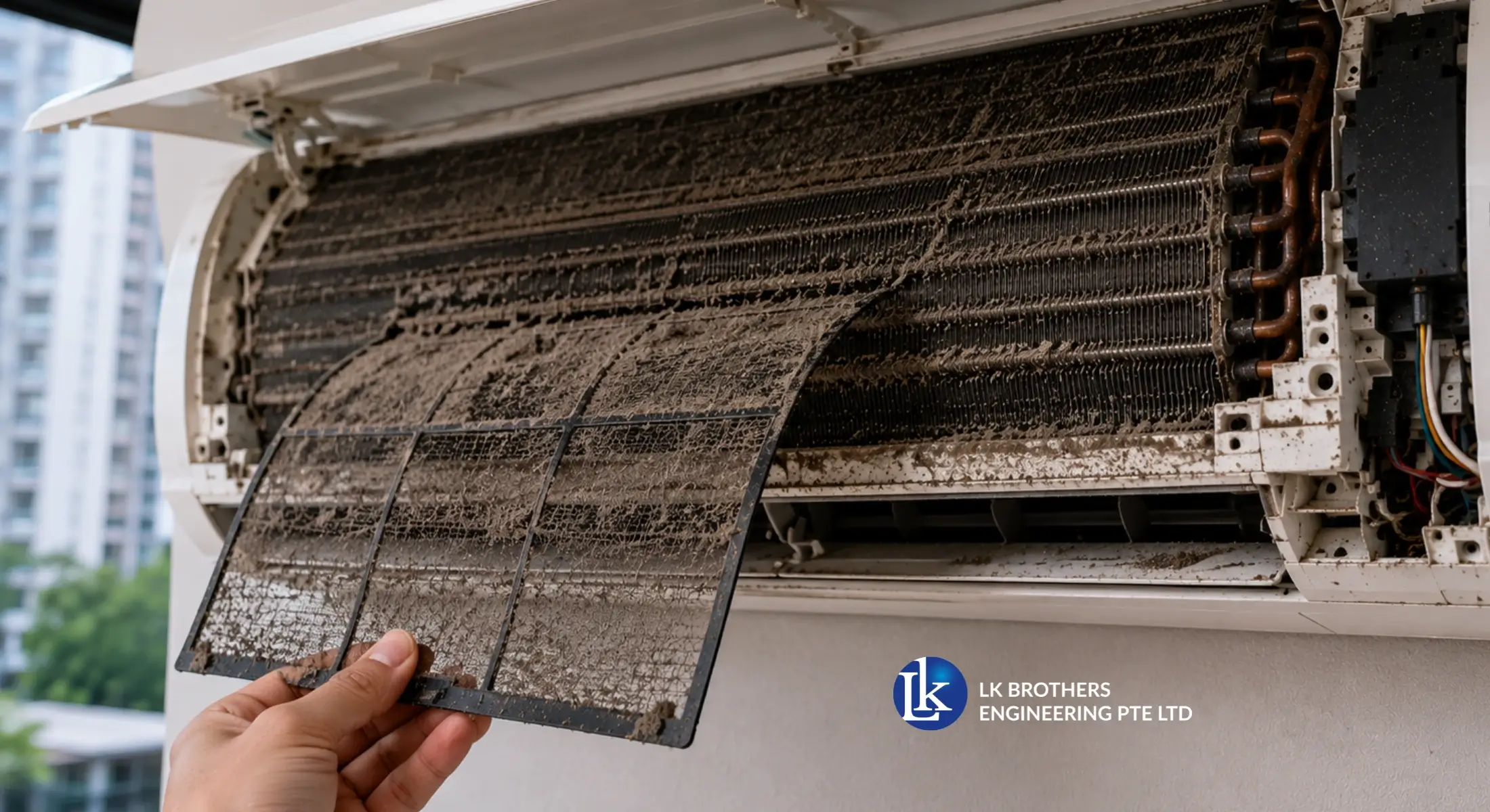 Aircon cleaning for East Coast condos including Amber Park Seaside Residences and Costa Del Sol