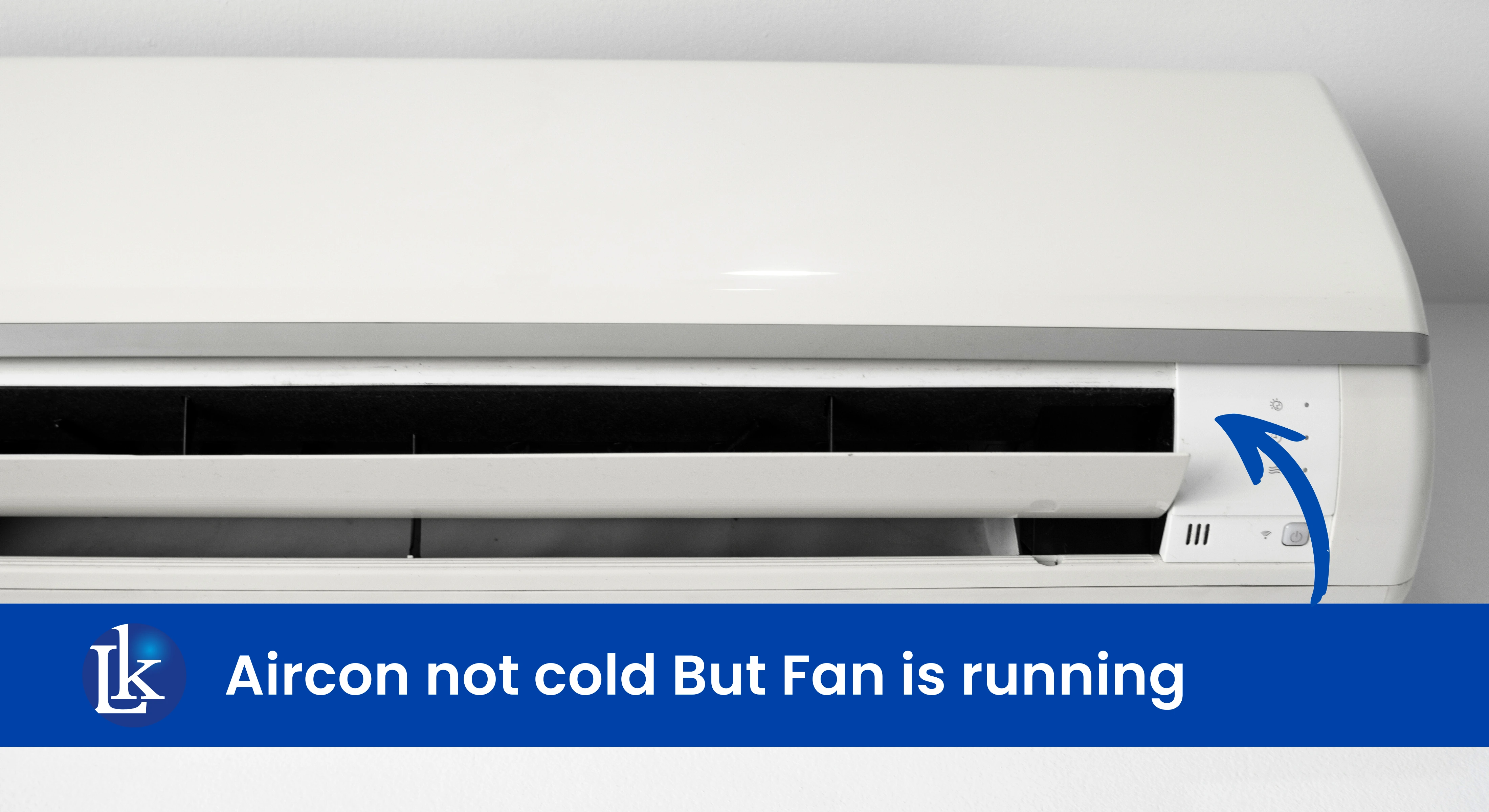 Aircon running but not cooling in Singapore home technician inspecting indoor unit for weak cooling problem