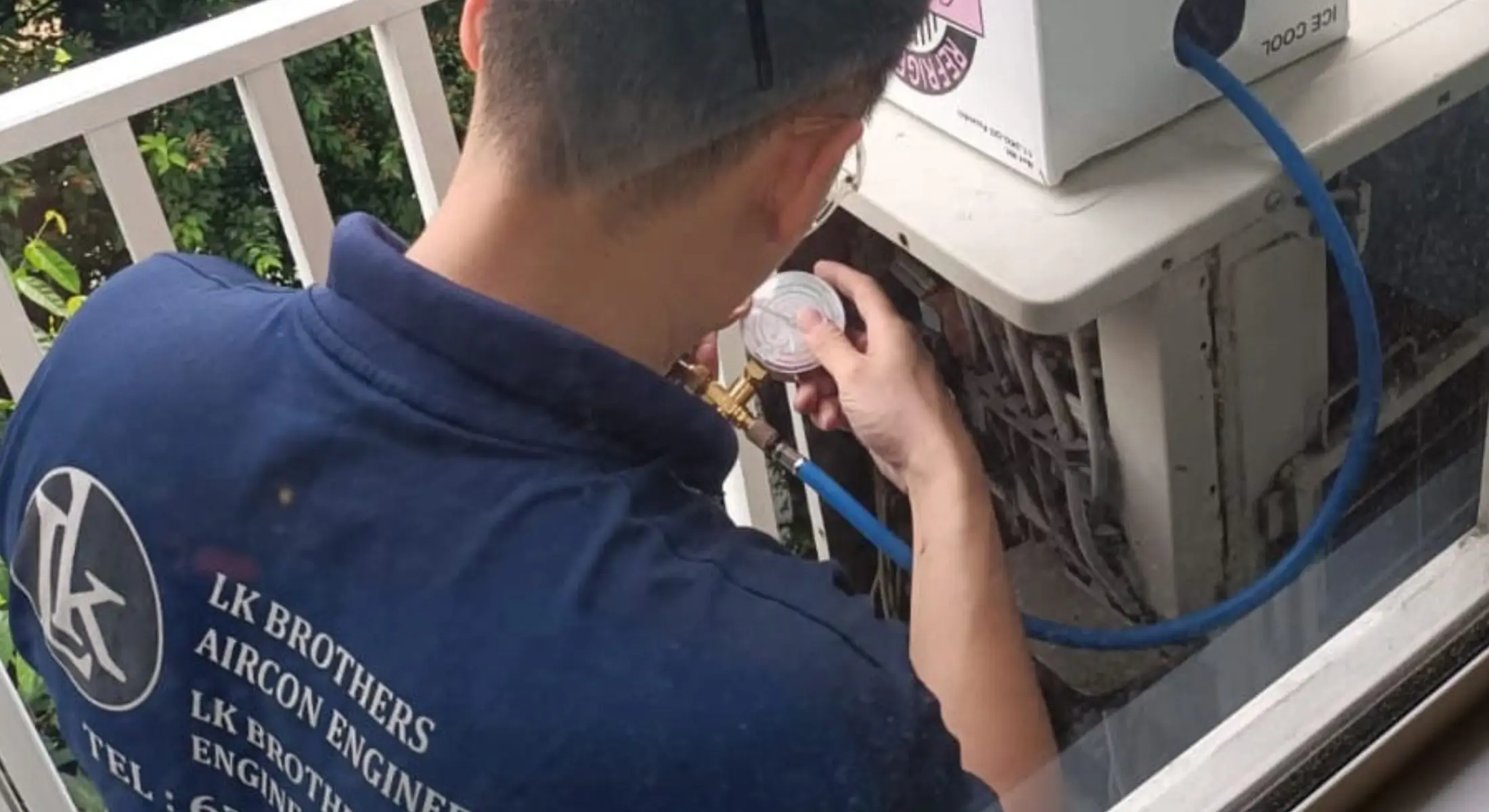 Aircon gas top-up guide