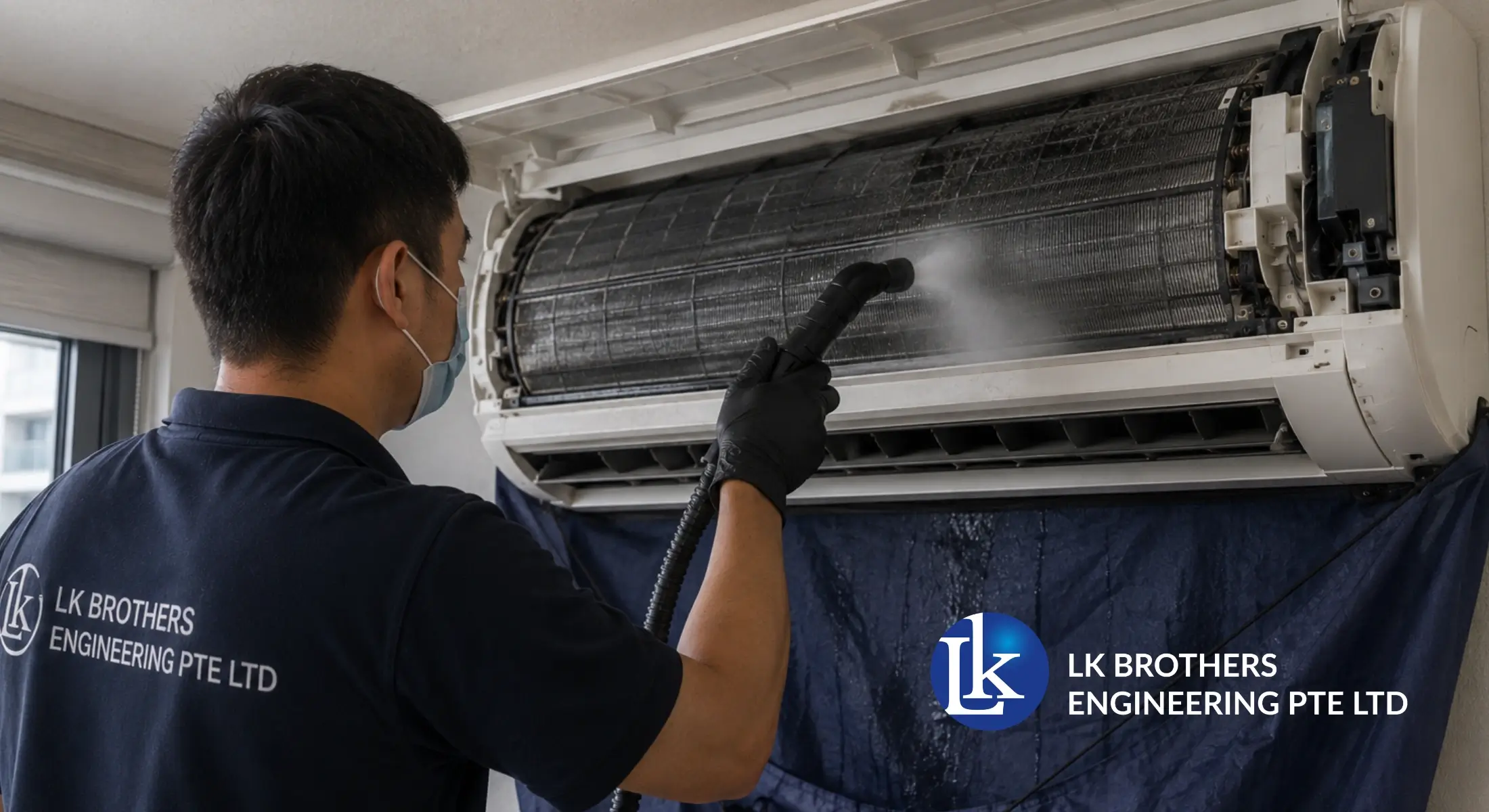 General aircon servicing vs chemical wash vs chemical overhaul in Singapore